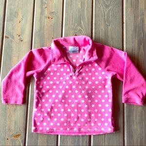 Columbia fleece half zip